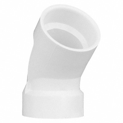 GRAINGER 1WKC1 45 Elbow Schedule 40 Socket 1 1/2 in