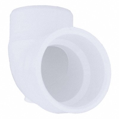 GRAINGER 1WKT7 90 Vent Street Elbow 1 1/2 in PVC