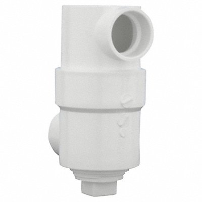 GRAINGER 1WKU1 Drum Trap with Cleanout 1 1/2 x 3 x 6 in