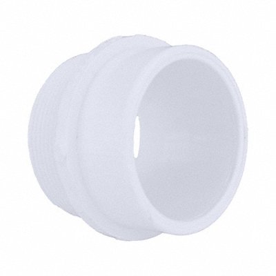 GRAINGER 1WKU4 Male Adaptor Schedule 40 2 in White