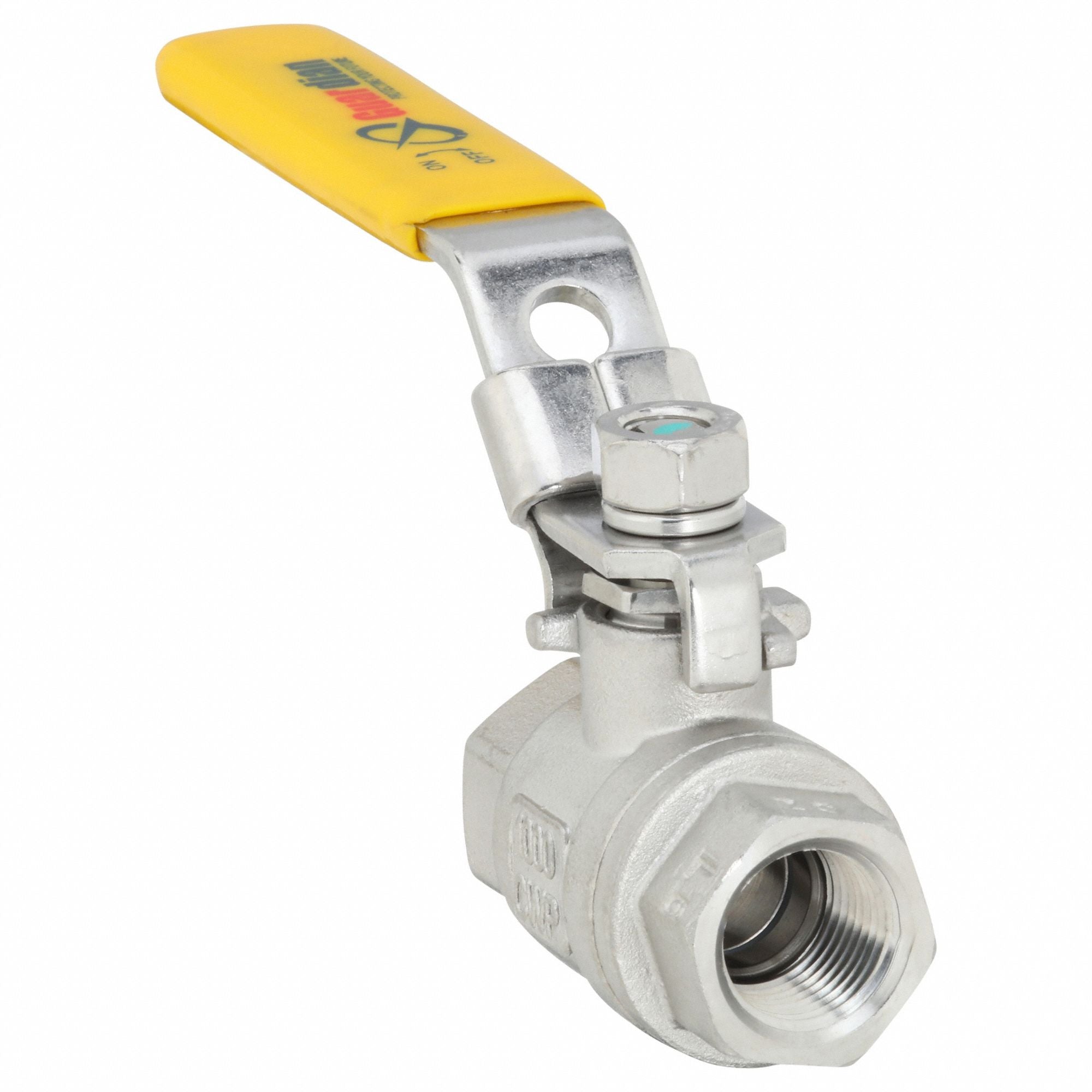 GRAINGER 06Q201N04038 Manual 2-Way Ball Valve NPT 316 SS