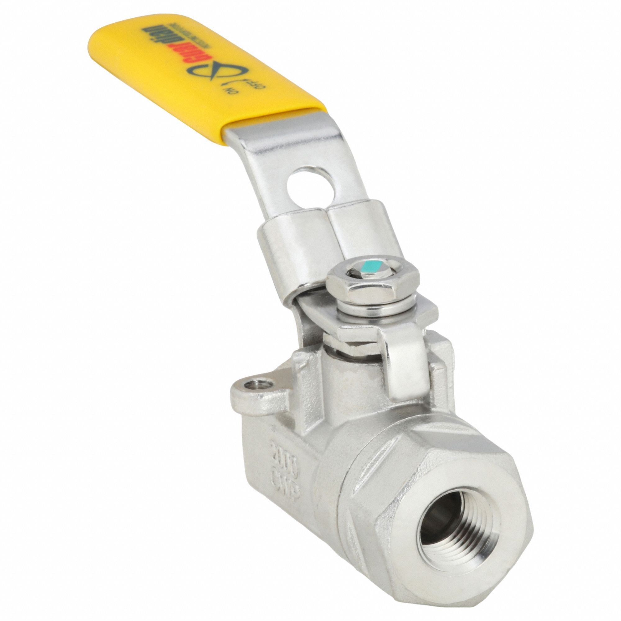 GRAINGER 06Q221N06014 Manual 2-Way Ball Valve NPT 316 SS