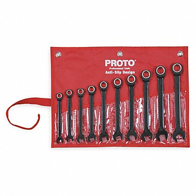 PROTO JSCRM10S Combination Wrench St Steel Chrome Standard