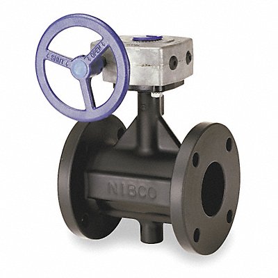 NIBCO FC276556 Butterfly Valve Flanged 6In Cast Iron
