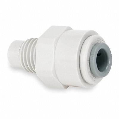 JOHN GUEST PI0112F6SPK10 Adaptor 3/8 Tube OD Acetal PK10