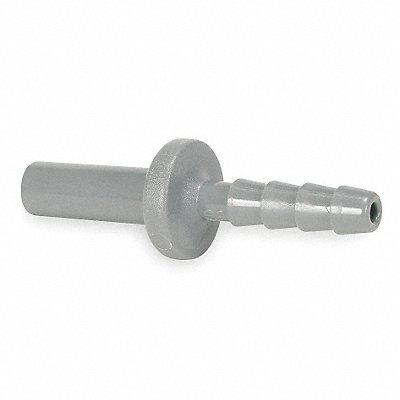 JOHN GUEST PI251216SPK10 Adaptor 3/8 In Tube OD Acetal Grey PK10