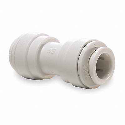 JOHN GUEST PP201612WPK10 Reducing Union Tube OD 1/2 x 3/8 PK10