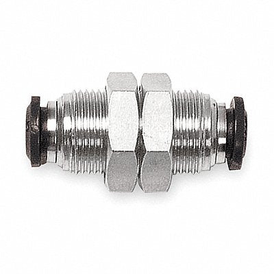 AIGNEP USA 50050N12PK3 Bulkhead Union 12mm Tube Sz Brass PK3
