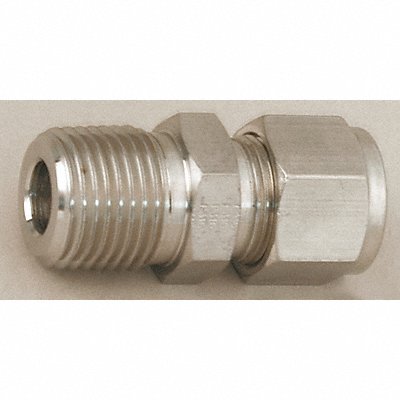 PARKER 6MSC6NS Connector Carbon Steel A-LOKxM 3/8In