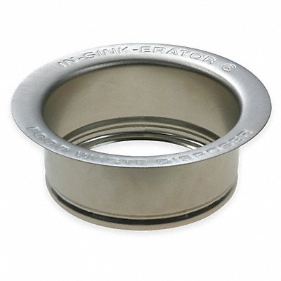 IN-SINK-ERATOR FLGSS Flange 1 1/2 in H Silver