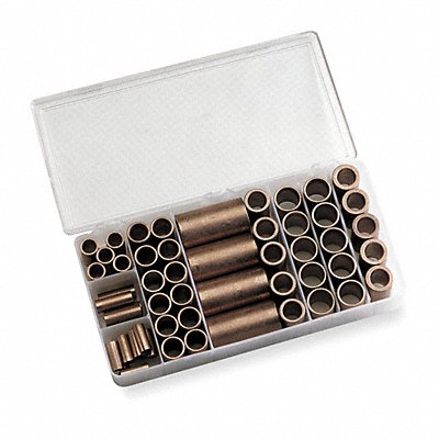 DAYTON 1X968 Sleeve Bearing Set 56 Pc 3/4in Max Bore