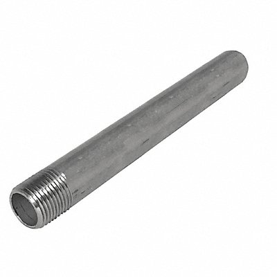 GRAINGER T6WNH1 Nipple 1-1/2In Thrd One End 1-1/2In 316