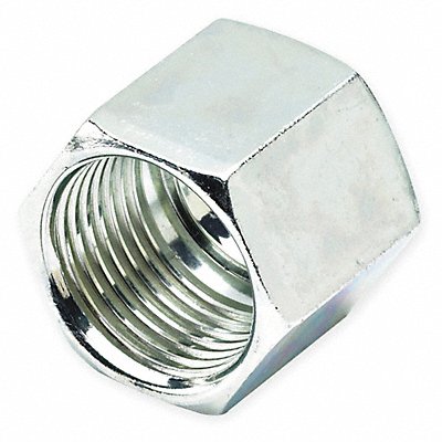 PARKER 4BLS Nut Zinc Plated Steel Comp 1/4In