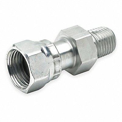PARKER 16F6LS Swvl Connect Zinc Stl Female ORFSxM 1In