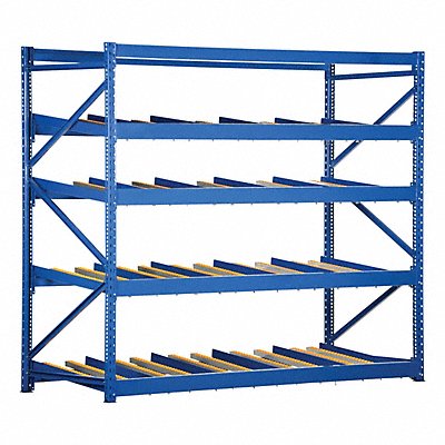 VESTIL FLOW44 Gravity Flow Rack 48inx84inx96in #shlv 4