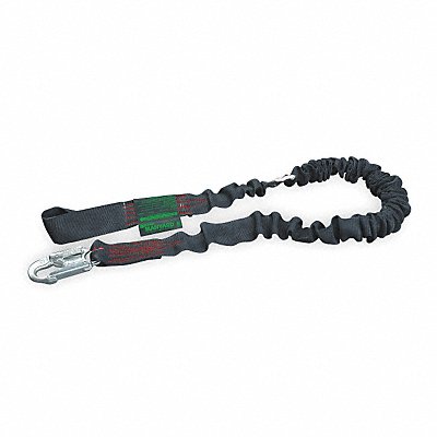 HONEYWELL MILLER 233MKZ76FTBK Shock-Absorbing Lanyard Black