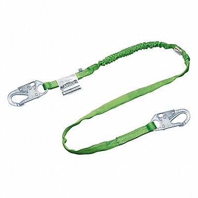 HONEYWELL MILLER 216TWLSZ76FTGN Shock-Absorbing Lanyard Green