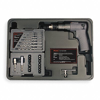 INGERSOLL RAND 7804KA Drill Air-Powered Pistol Grip 1/4 in