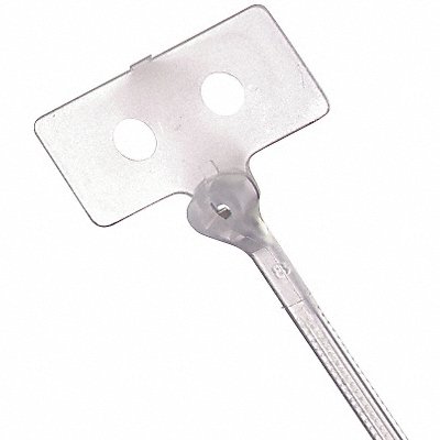 TY-RAP TY53M Cable Tie w ID Tag 4 in Natural PK500
