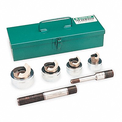 GREENLEE 744 Hydraulic Punch Driver Set 10 ga. SS
