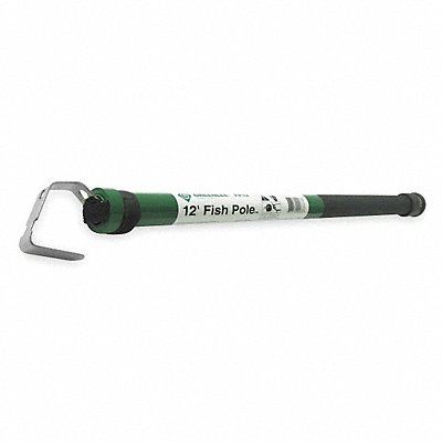 GREENLEE FP12 Telescoping Fish Stick 12 ft Fiberglass