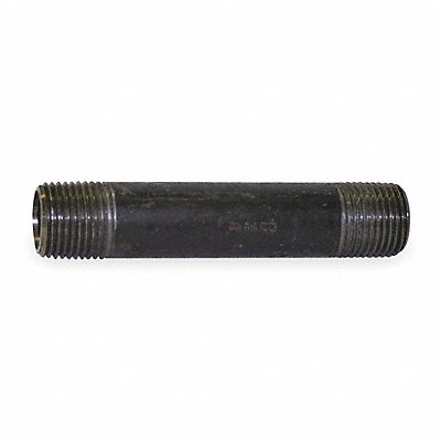 BECK 332632207 Black Pipe Nipple Threaded 1-1/2x2 In
