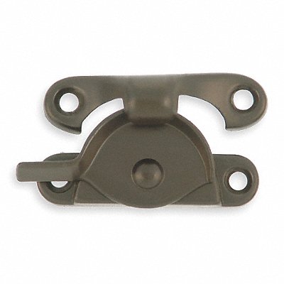 GRAINGER 1XMR6 Window Sash Lock Bronze L 2 7/16 In