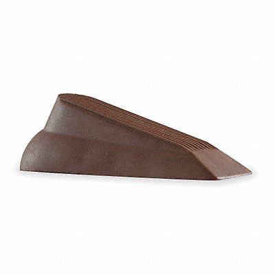 GRAINGER 1XNN7 Door Wedge Brown 4-3/4 L.