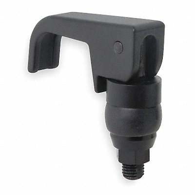 GRAINGER 1XPA4 Swell Latch Nonlock Black Powder Coated
