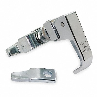 GRAINGER 1XPB2 Compression Latch Nonlocking Chrome