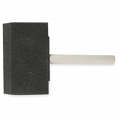 GRAINGER 1XRK3 Foam Brush 4 in Soft Flat Wood Handle