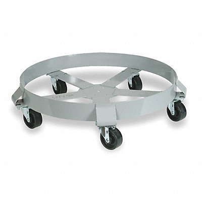 GRAINGER 1XWA1 Drum Dolly 1250 lb 6-1/2 In H 55 gal.