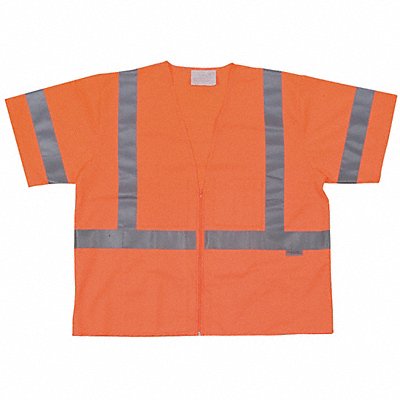 CONDOR 1YAT5 High Visibility Vest Class 3 XL Orange