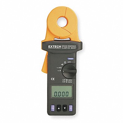 EXTECH 382357 Clamp On Earth Resistance Tester LCD