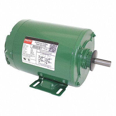 DAYTON 1YBU9BG Agricultural Fan Mtr TEAO 3/4HP 1725rpm