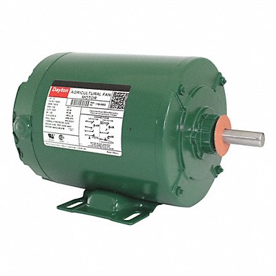 DAYTON 1YBV8BG Ag Fan Mtr Splt Ph TEAO 1/2HP 1725rpm