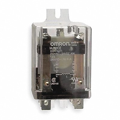 OMRON MJN2CEDC12 H8099 Enclosed Power Relay 12VDC DPDT 8Pins
