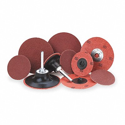 MERIT 69957399796 Quick Change Sand Disc 3 in Dia TP PK50