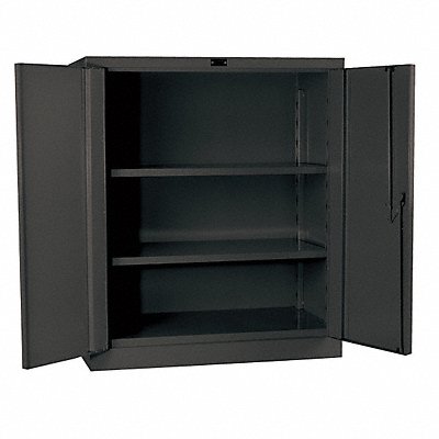 HALLOWELL HW6SC61422CL Storage Cabinet 42 x36 x21 Charcoal 2Shlv