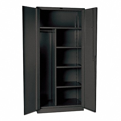 HALLOWELL HWG4CC84784CL Storage Cabinet 78 x48 x24 Charcoal 4Shlv