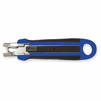 WESTWARD 1YJF3 Safety Knife 5-1/2 in Black/Blue
