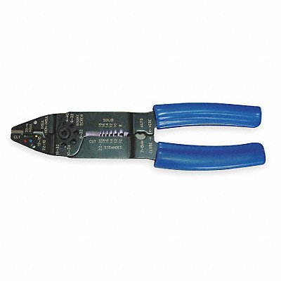WESTWARD 1YNA5 Wire Stripper/Cutter 8-22 AWG 8 1/2 In