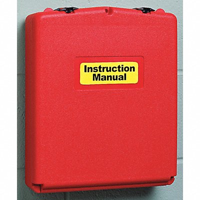 JUSTRITE 23306 Document Box 13-1/8 in W 3-4/7 in D