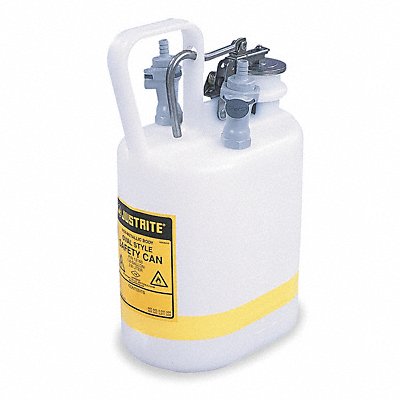 JUSTRITE 12160 HPLC Waste Can 1 gal EDPM