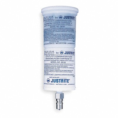 JUSTRITE 28162 Coalescing/Carbon Filter Polyethylene