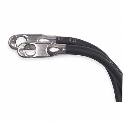 ROAD POWER SS514 Battery Cable with Lugs 4 ga Black