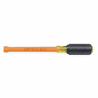 KLEIN TOOLS 646716INS Hollow Round Nut Driver 7/16 in