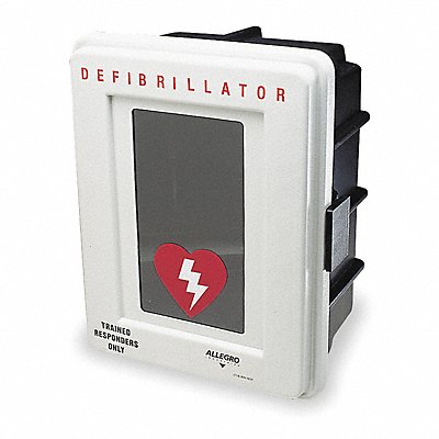ALLEGRO 4400D Defibrillator Storage Cabinet Wall Mount
