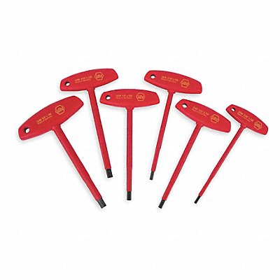 WIHA 33490 Hex Key Set T 5 15/16 in to 6 15/16 in