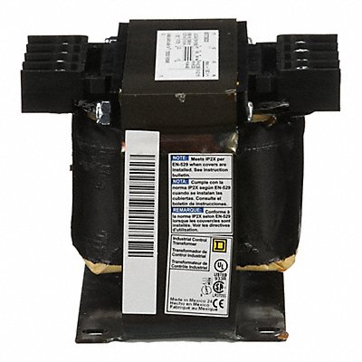 SQUARE D 9070T250D20 Control Transformer 250VA 4.43 in H